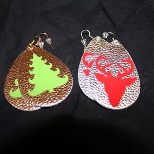 Christmas earrings